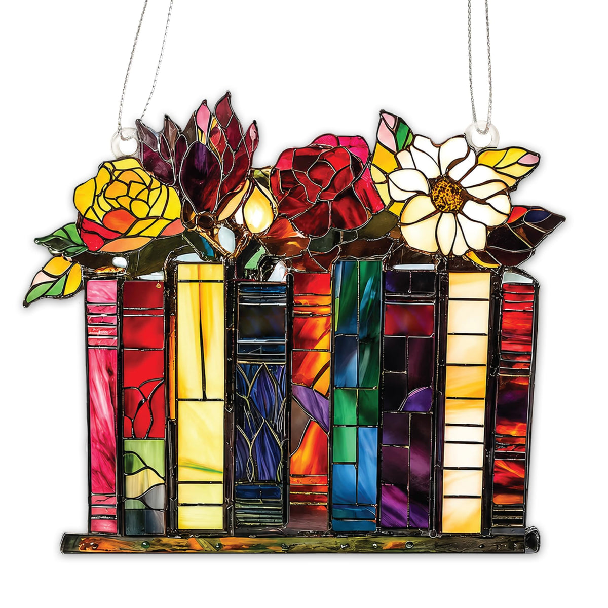 Book Lover Ornaments – Suncatchers & Christmas Tree Decor