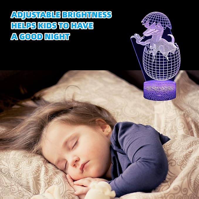 Acrylic Hockey Player Night Light - Bedroom Decor