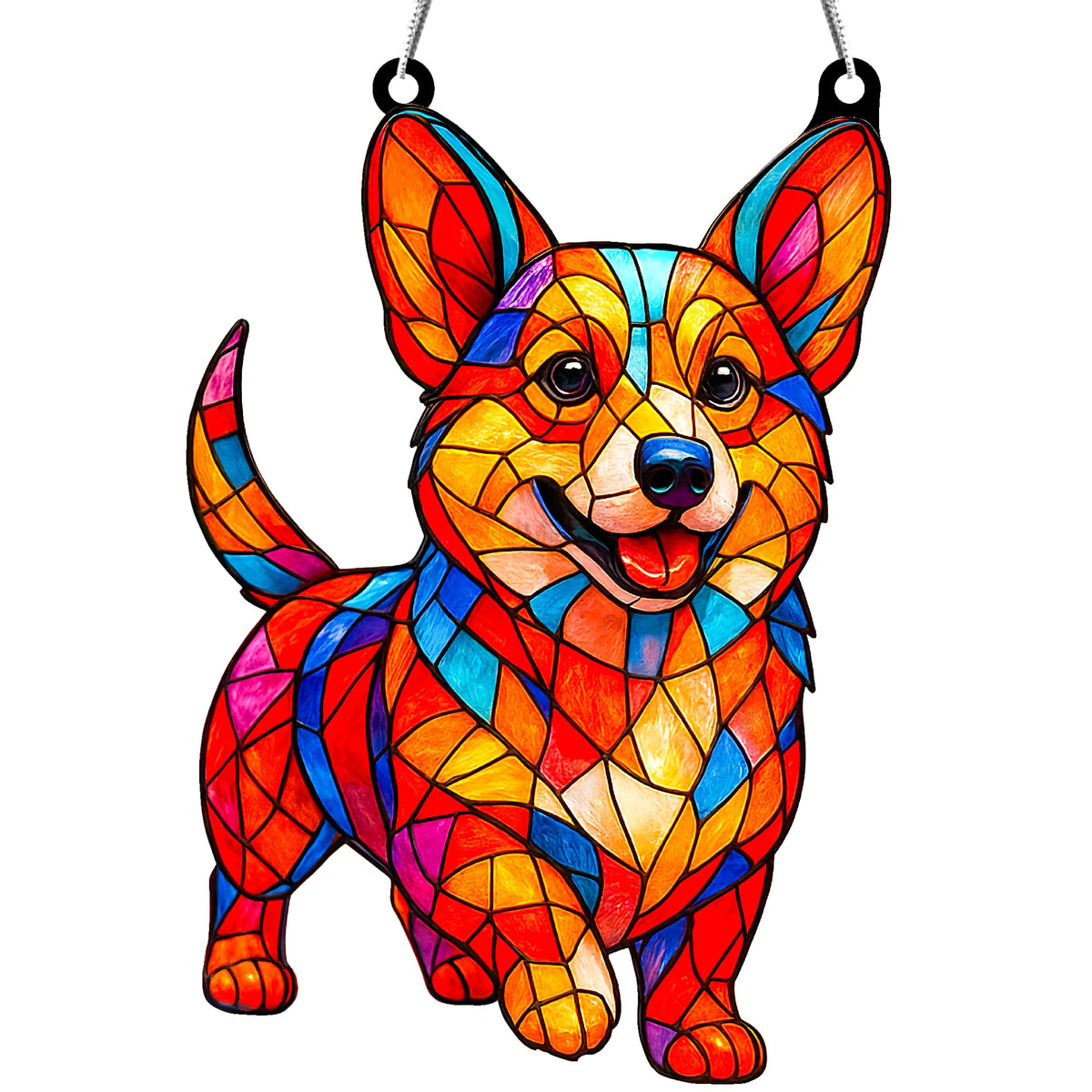 Stained Glass Effect Christmas Ornaments – 7 Fun Designs