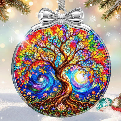 Dragon & Book Christmas Ornament 2026 Glass - Christmas Tree Decorations