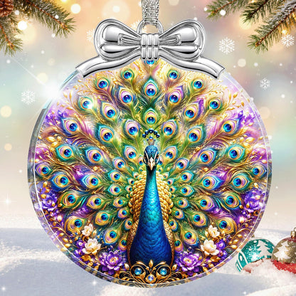 Dragon & Book Christmas Ornament 2026 Glass - Christmas Tree Decorations