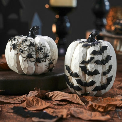 Pumpkin Decor Fall Decoration, Resin Gold Pumpkins for Decorating