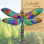 Dragonfly Gifts for Women, Dragonflies Decor Suncatcher Effect Ornament