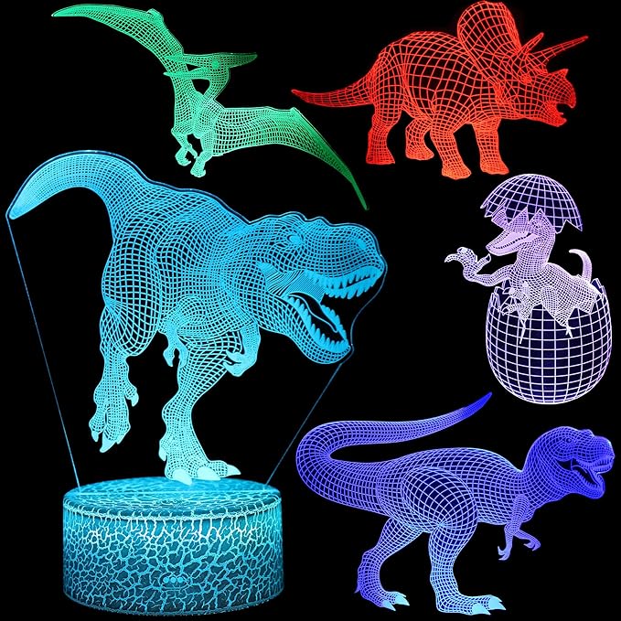 Acrylic Hockey Player Night Light - Bedroom Decor