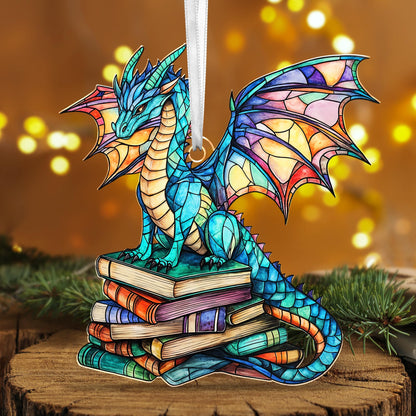 Christmas Book Lovers Gifts for Women Men - Christmas Ornaments 2026