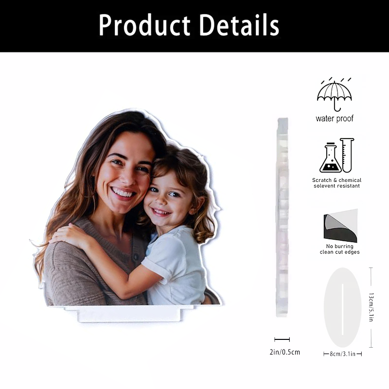 Personalized Ornaments – Personalized Pet, Anime, Family – Durable Home Decor & Gift Idea