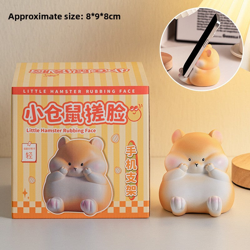 Baa Sheep Phone & Tablet Stand | Cute Resin Desktop Organizer Ornament