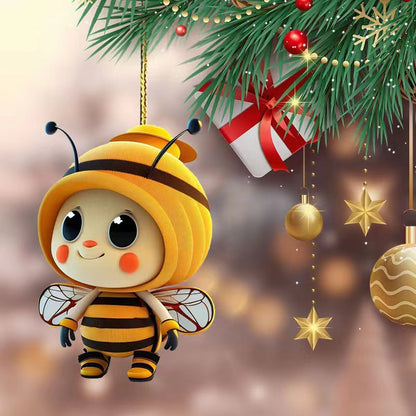 Adorable Bumblebee Car Accessory Set – Cute Dashboard Figurine & Vent Clip Air Freshener, Mini Bee Decor for Dashboard/AC Vent, Essential Oil Diffuser Stone, Fun Gift for Women, Teens, and First-Time Car Owners