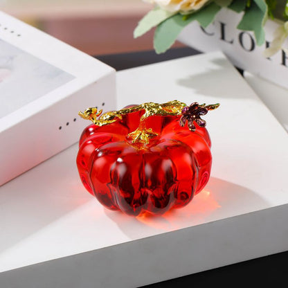 Creative Crystal Pumpkin Decorations
