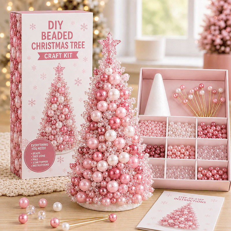 DIY Beaded Holiday Craft Kit – Christmas & Halloween Designs