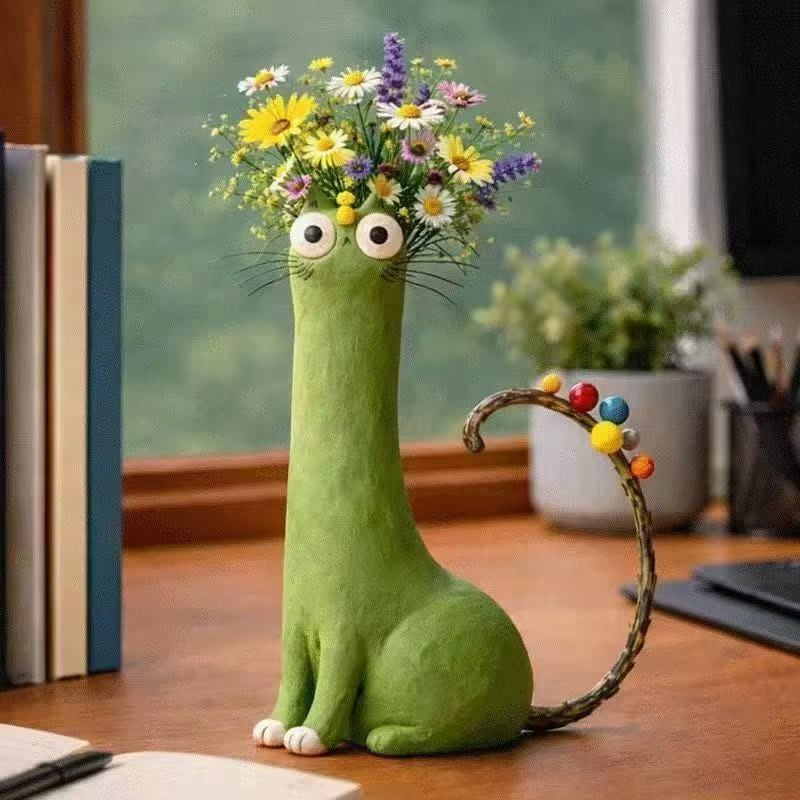 Quirky Cat Vase Quirky Cat Vase