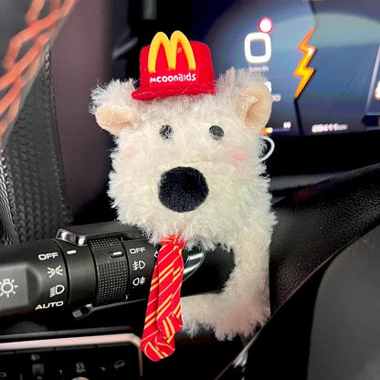 Westie Car Decoration - Cute Dog Doll Ornaments