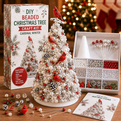 DIY Beaded Holiday Craft Kit – Christmas & Halloween Designs