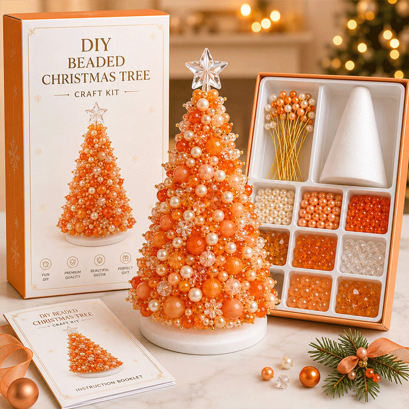 DIY Beaded Holiday Craft Kit – Christmas & Halloween Designs