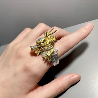 Vintage Golden Dragon - Domineering Fashion Ring