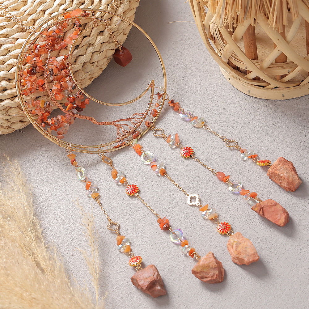 Crystal Pendant - Sunshine Rainbow Dream Catcher