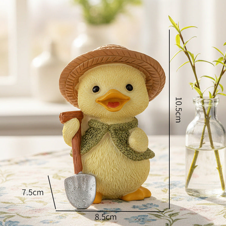 Cute Little Duck Ornaments Resin Ornaments
