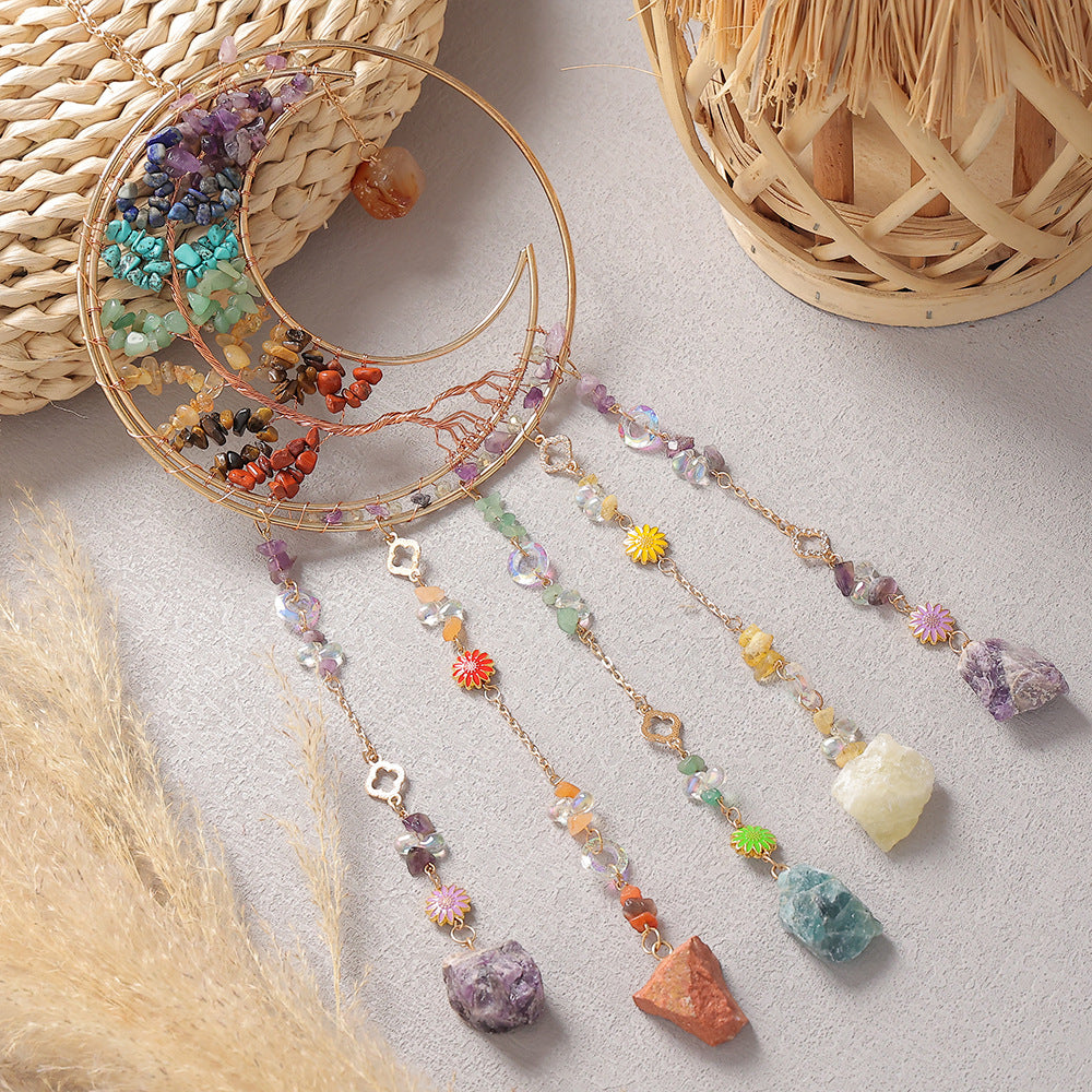 Crystal Pendant - Sunshine Rainbow Dream Catcher