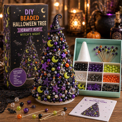 DIY Beaded Holiday Craft Kit – Christmas & Halloween Designs