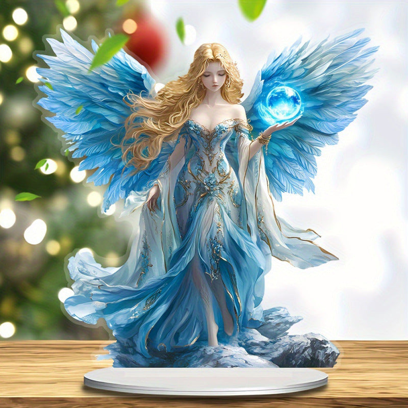 【New】Guardian Angel Statue Acrylic Ornaments 2D