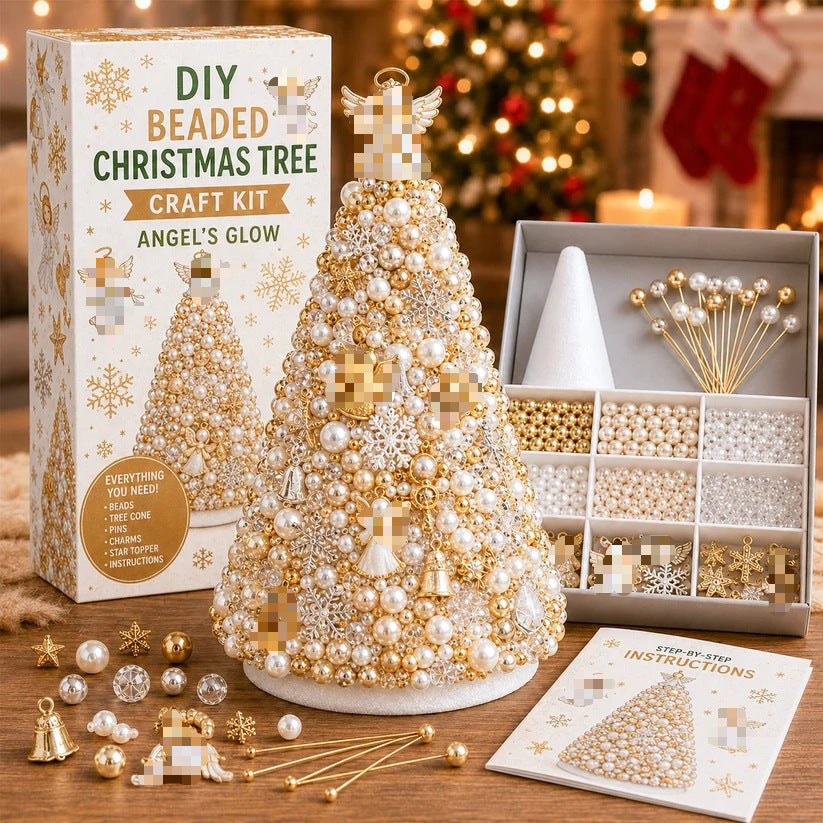 DIY Beaded Holiday Craft Kit – Christmas & Halloween Designs