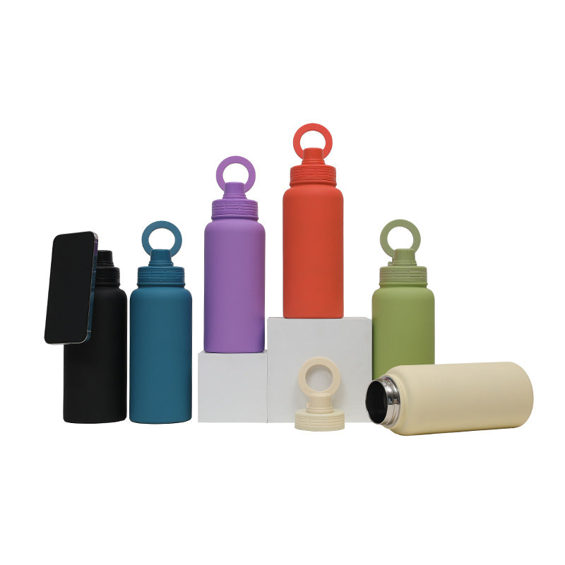Magnetic 1L Insulated Bottle – Your All-in-One Hydration & Mount Solution for Car, Gym & Office