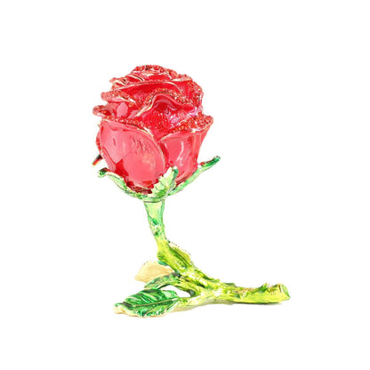 Minimalist Ceramic Rose Ornament - Desk & Home Decor