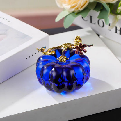 Creative Crystal Pumpkin Decorations