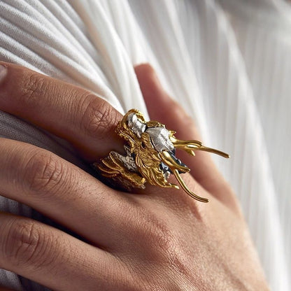 Vintage Golden Dragon - Domineering Fashion Ring