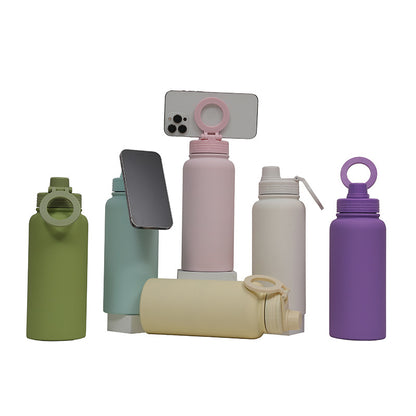 Magnetic 1L Insulated Bottle – Your All-in-One Hydration & Mount Solution for Car, Gym & Office