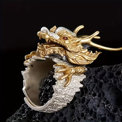 Vintage Golden Dragon - Domineering Fashion Ring
