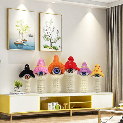 Wool hand-woven small animal doll DIY handmade crochet wool bag material package