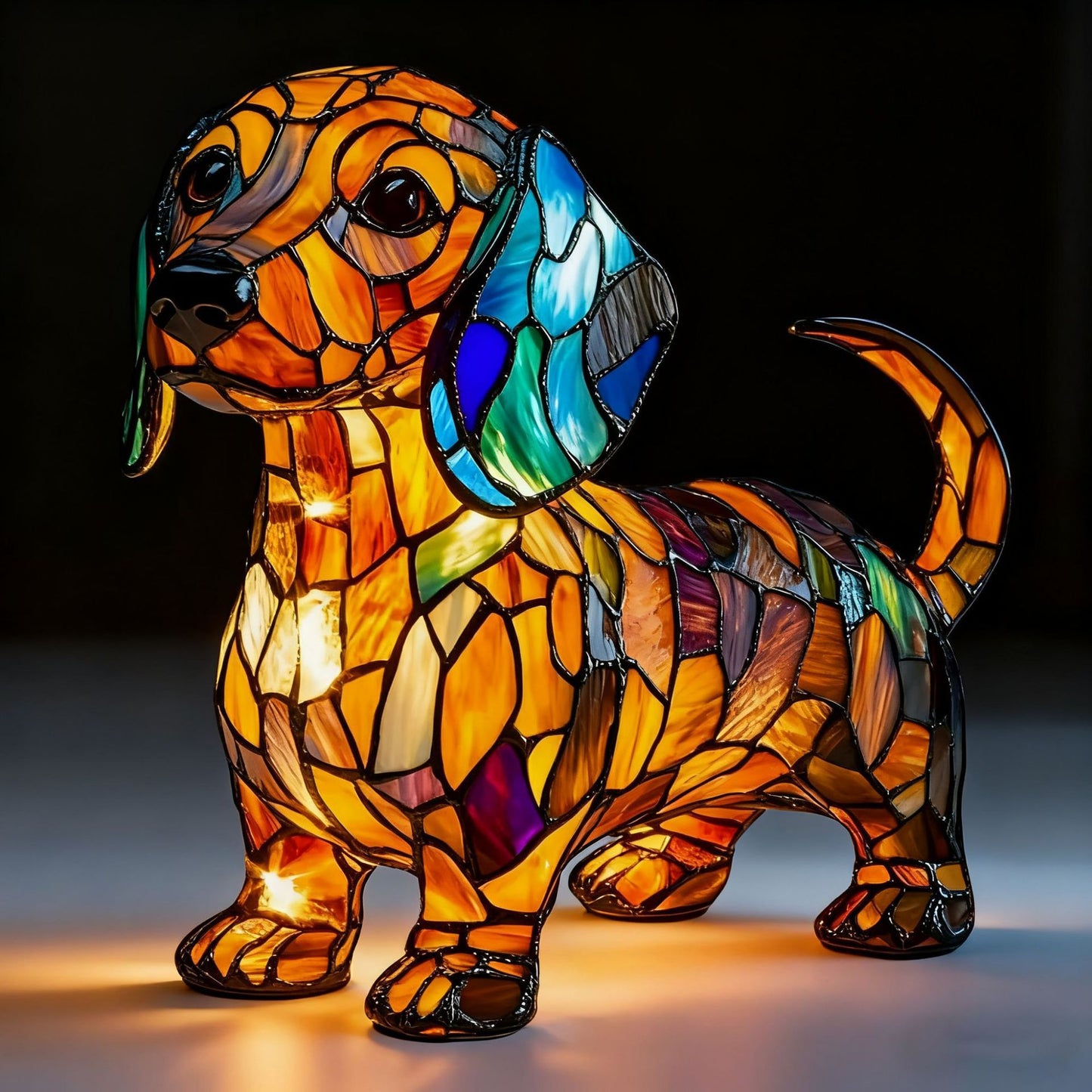Creative Resin Animal Figurine – Trendy Desk Ornament & Gift