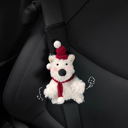 Westie Car Decoration - Cute Dog Doll Ornaments