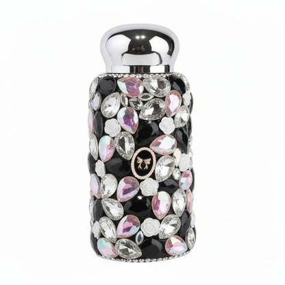 Glittering Whisper · Crystal-Studded Insulated Tumbler