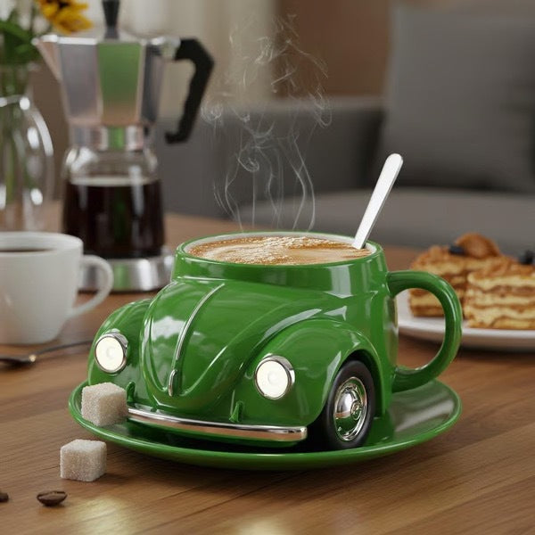 Beetle Shaped Coffee Mug