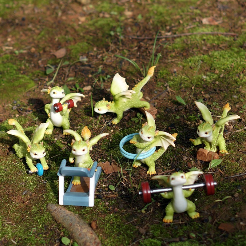 Creative Sports Little Flying Dragon Ornaments - Sports Decoration