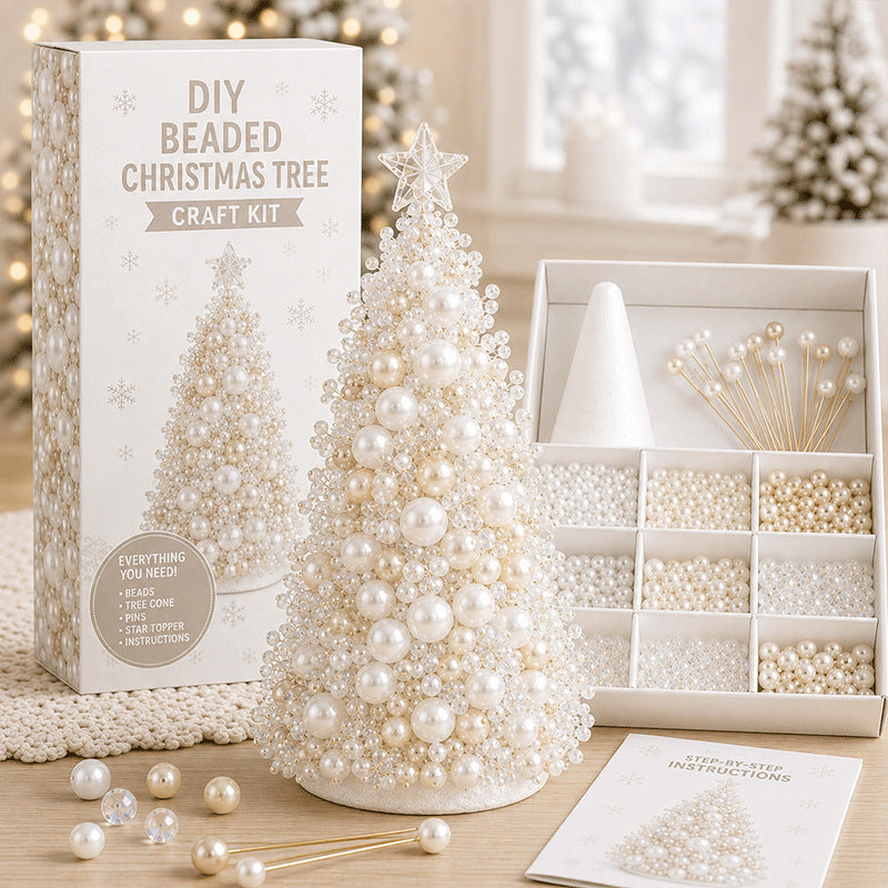 DIY Beaded Holiday Craft Kit – Christmas & Halloween Designs