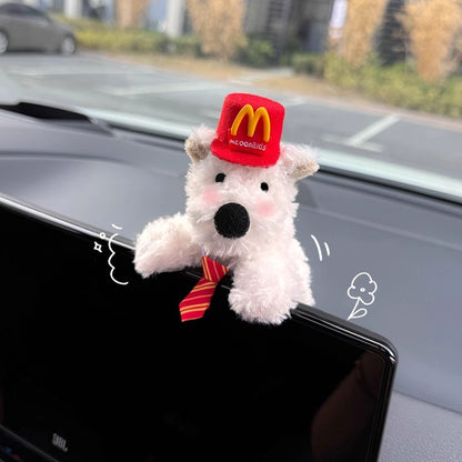 Westie Car Decoration - Cute Dog Doll Ornaments