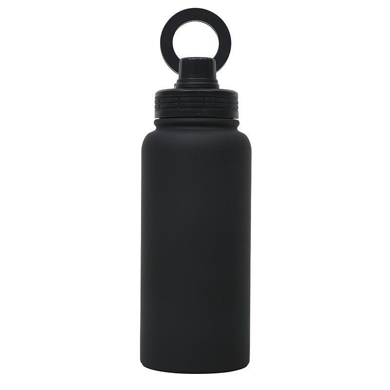 Magnetic 1L Insulated Bottle – Your All-in-One Hydration & Mount Solution for Car, Gym & Office