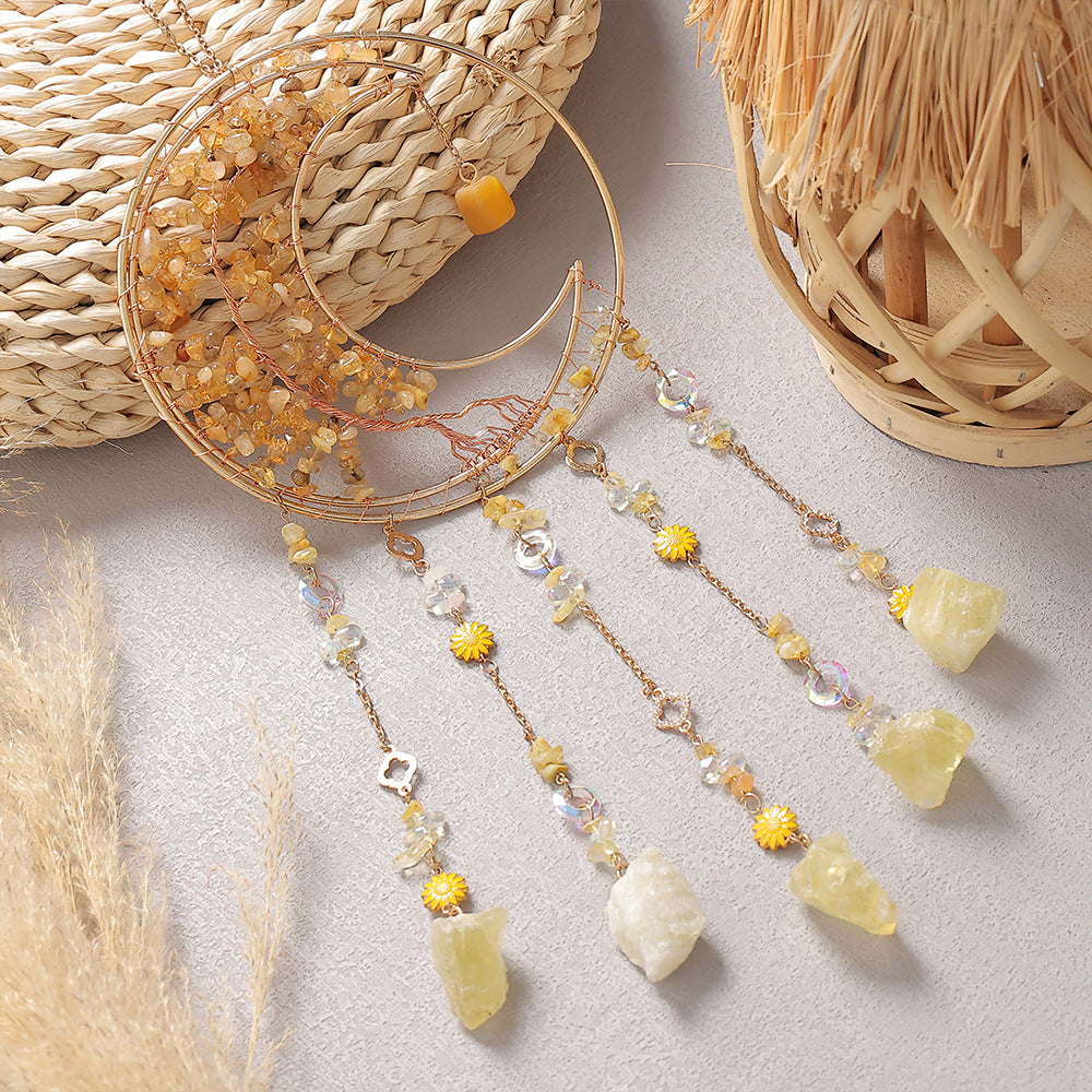 Crystal Pendant - Sunshine Rainbow Dream Catcher