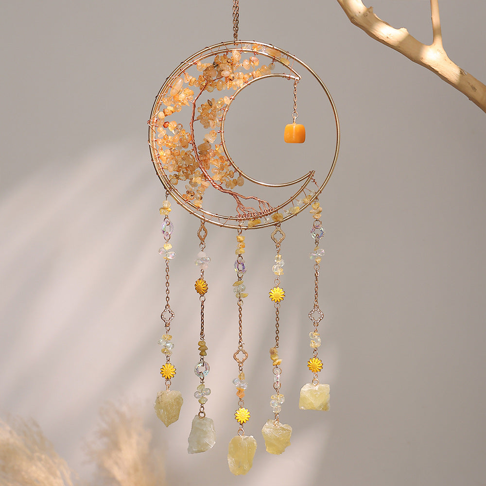 Crystal Pendant - Sunshine Rainbow Dream Catcher