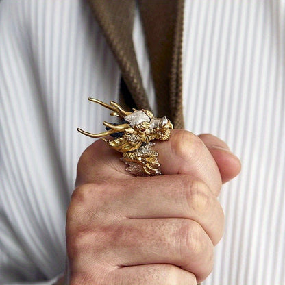 Vintage Golden Dragon - Domineering Fashion Ring