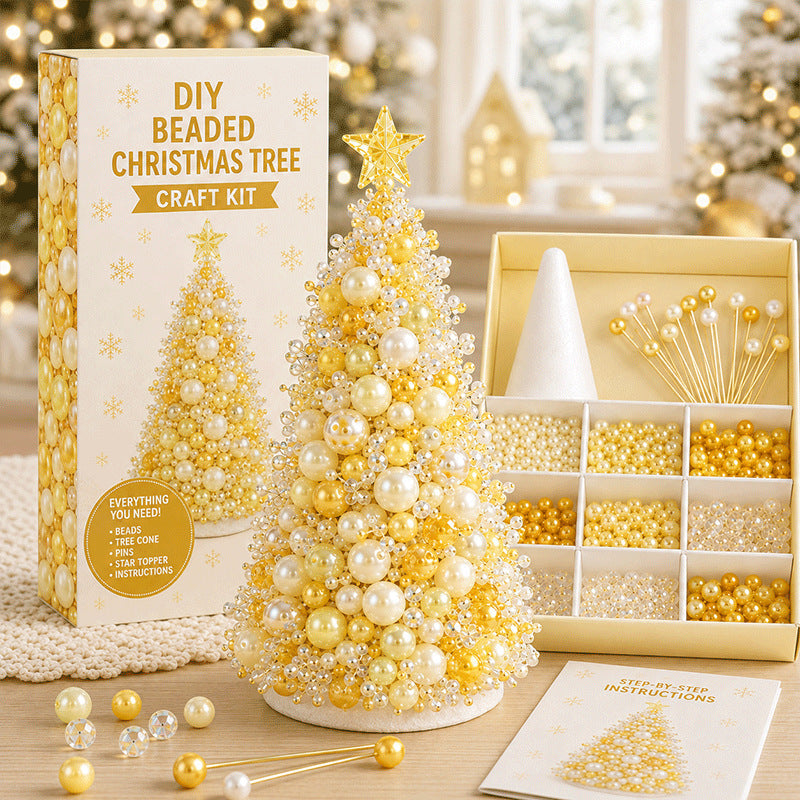 DIY Beaded Holiday Craft Kit – Christmas & Halloween Designs