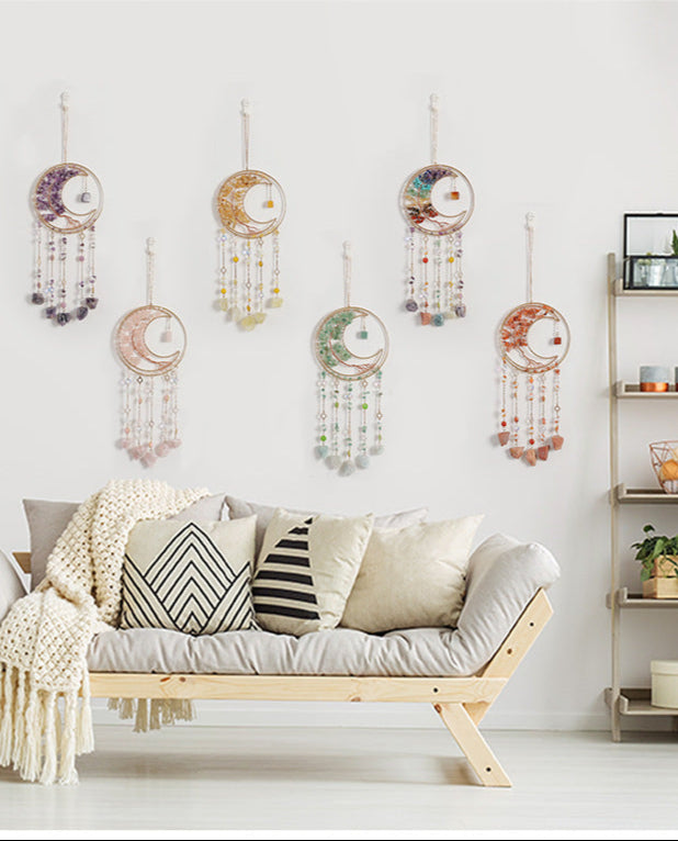 Crystal Pendant - Sunshine Rainbow Dream Catcher