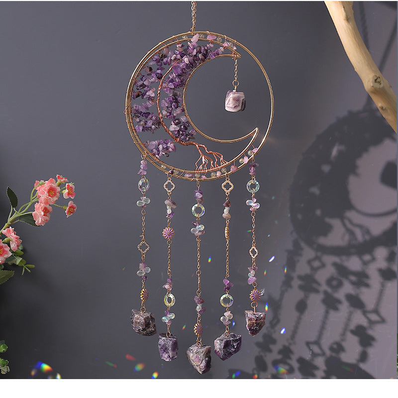 Crystal Pendant - Sunshine Rainbow Dream Catcher