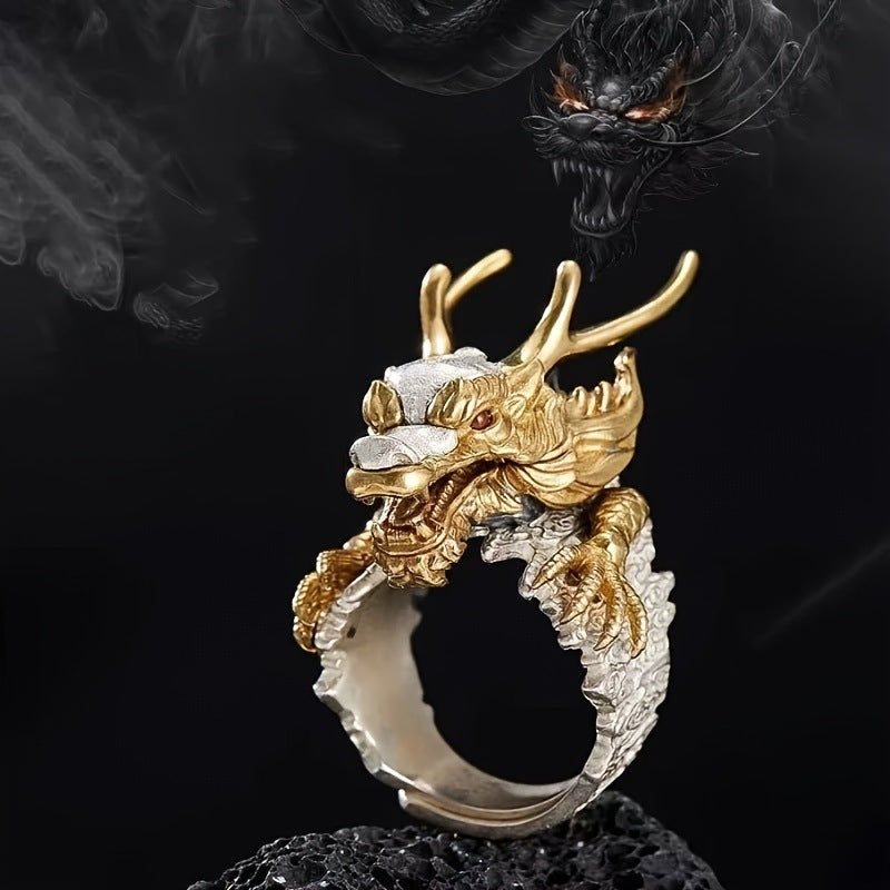 Vintage Golden Dragon - Domineering Fashion Ring