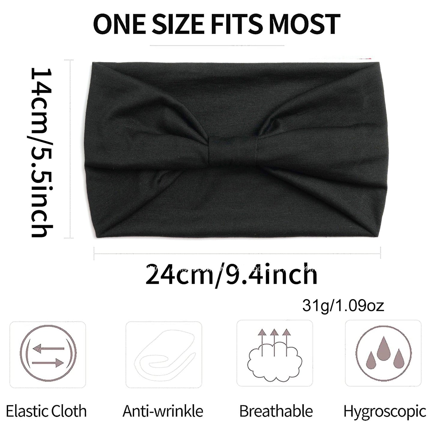 Solid Color Hot Diamond Hibiscus Flower Headband Retro Fashion Accessories