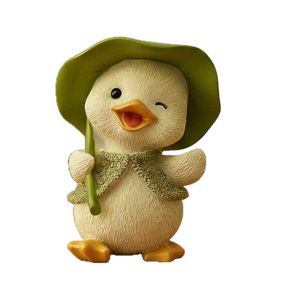 Cute Little Duck Ornaments Resin Ornaments