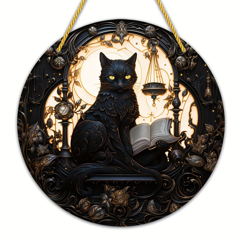 Animal Series Colorful Stained Glass Style Hanging Ornaments for Home